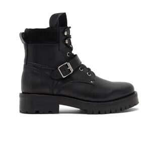 AllSaints Paulina Leather Ankle Boots – Black – Sz 40 (US 9)